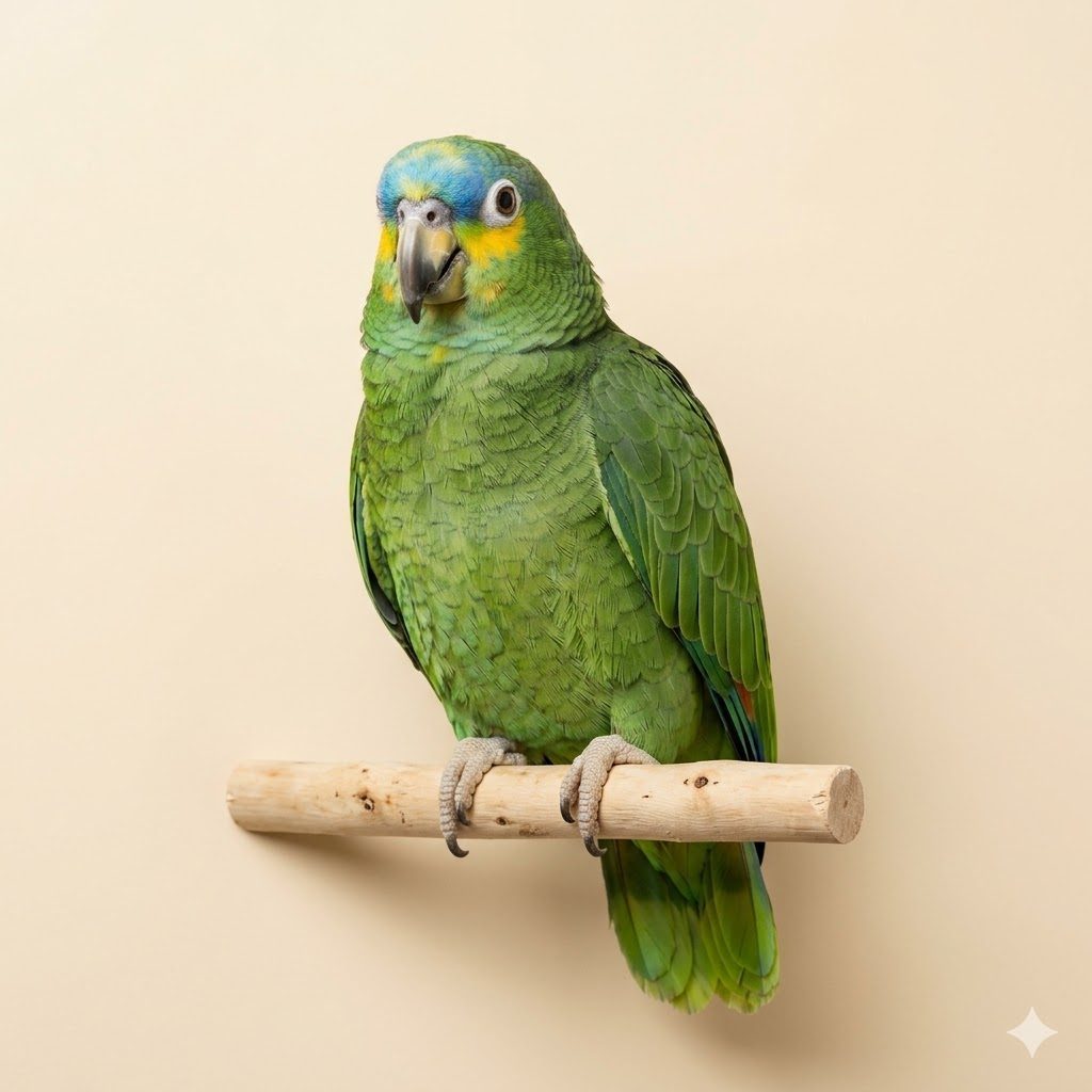 亞馬遜鸚鵡（Amazon Parrot）正面照