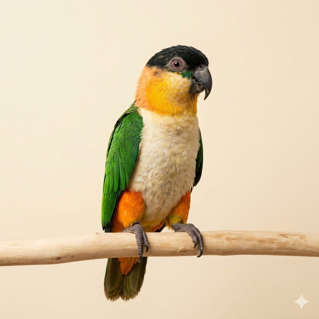 凱克鸚鵡（Caique）正面照