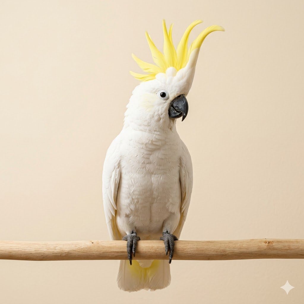 巴丹 / 葵花鳳頭鸚鵡（Cockatoo）正面照