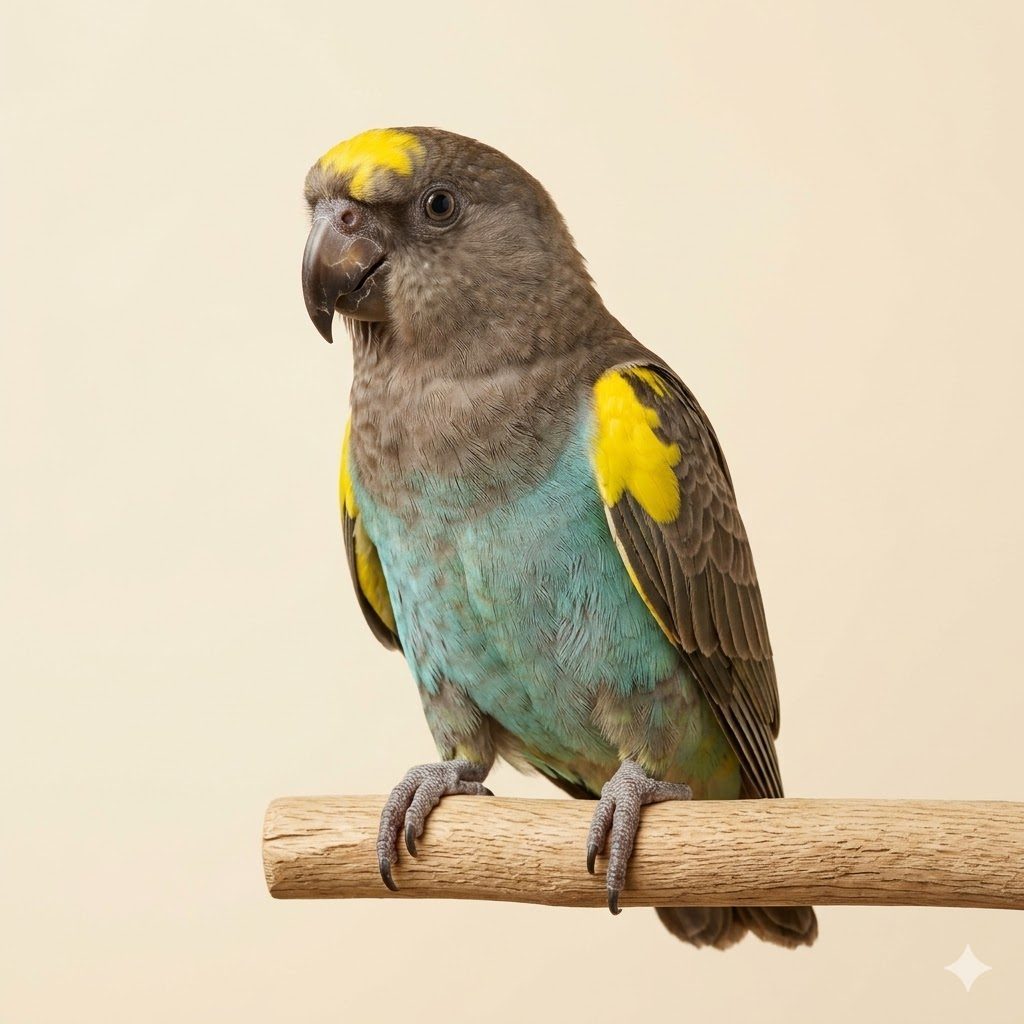 邁耶氏鸚鵡（Meyer's Parrot）正面照