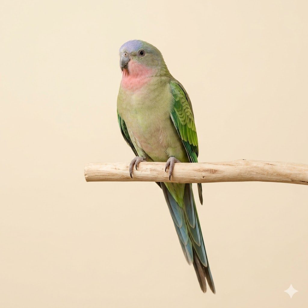公主鸚鵡（Princess Parrot）正面照