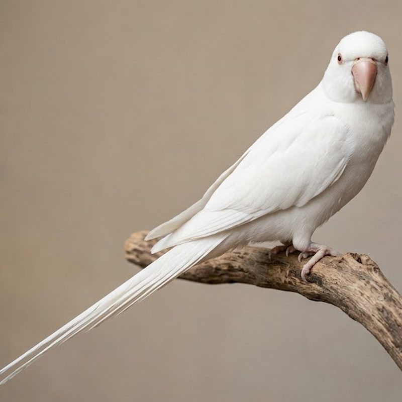 月輪鸚鵡白化（Albino）品系
